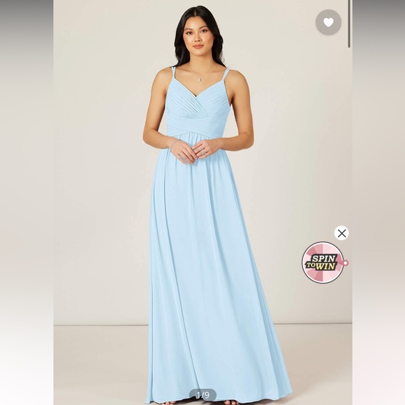 Azazie Dresses & Skirts - Azazie Blake - blue - NWT - 16